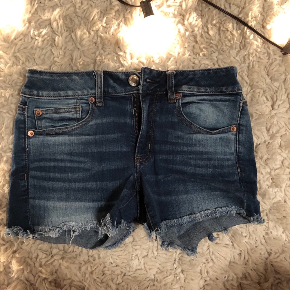 American eagle jean shorts